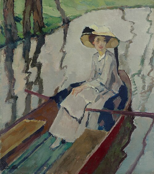 Grauer Herbsttag, 1909, Leo Putz