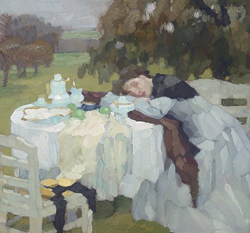 Spätherbst, 1908, Leo Putz