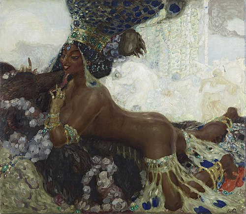 Bajadere, 1903, Leo Putz