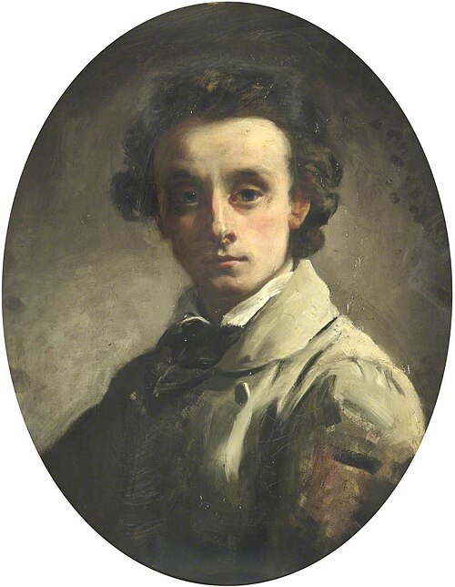 Self Portrait, , William Lindsay Windus