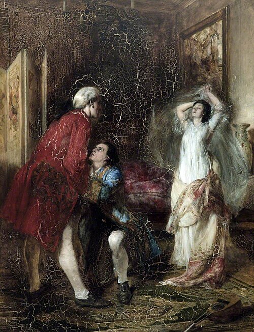 Middlemas's Interview with His Parents, 1854, William Lindsay Windus