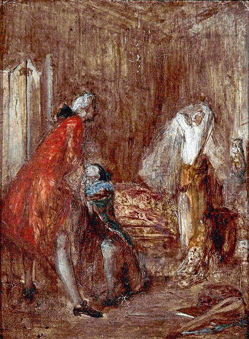 Study for 'The Surgeon's Daughter', , William Lindsay Windus
