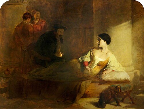 The Interview of the Apostate Shaxton, Bishop of Salisbury, with Anne Askew, 1849, William Lindsay Windus