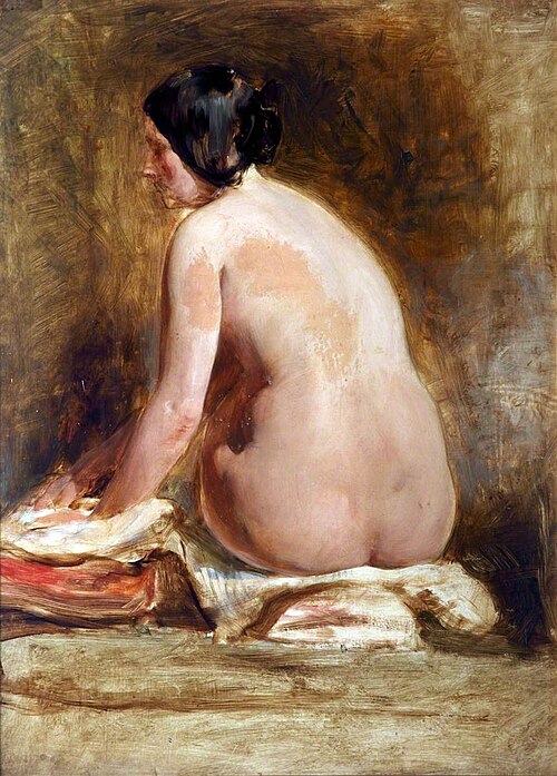 Nude Female Study, , William Lindsay Windus
