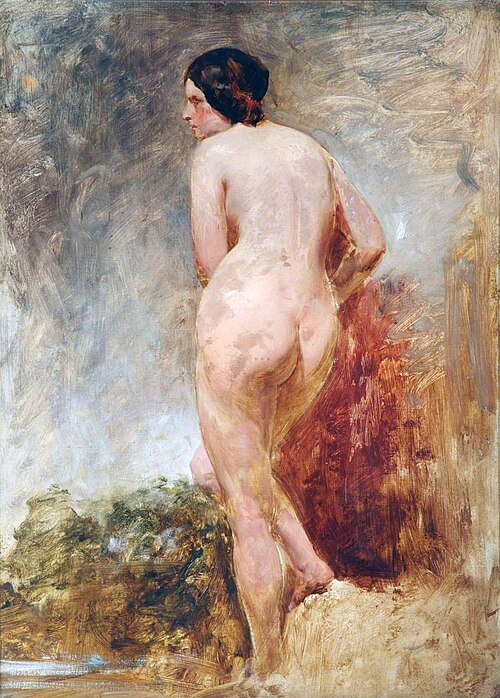 Nude Female Study, , William Lindsay Windus