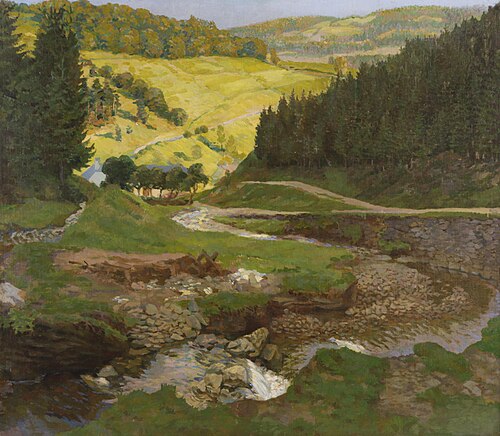 Bachlauf, , Leopold Blauensteiner