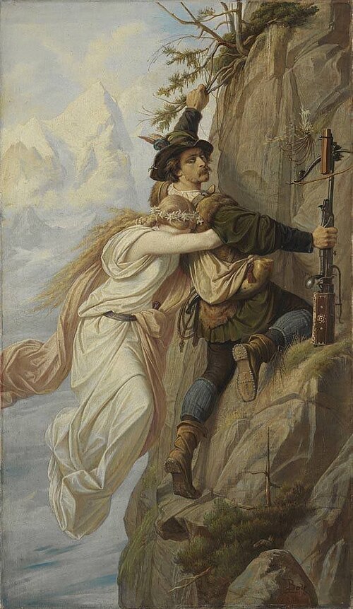 Die Alpenbraut, 1864, Leopold Bode