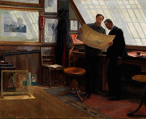 Taller de grabado (Calcografía Nacional), 1901, Manuel Alcázar y Ruiz