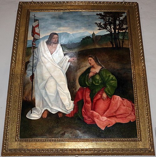 Noli me tangere, 1522, Girolamo da Treviso