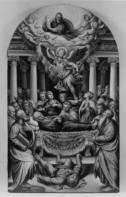 The Dormition of the Virgin, 1533, Girolamo da Treviso