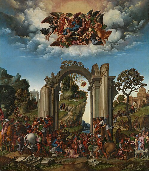 L'Adoration des Mages, 1520, Girolamo da Treviso