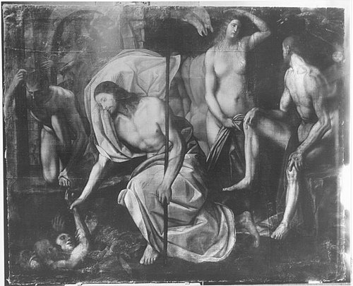 Descent into hell, 1521, Girolamo da Treviso