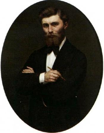 Portrait of the architect Jules Bilmeyer (1850-1920), 1901, Eugène Siberdt