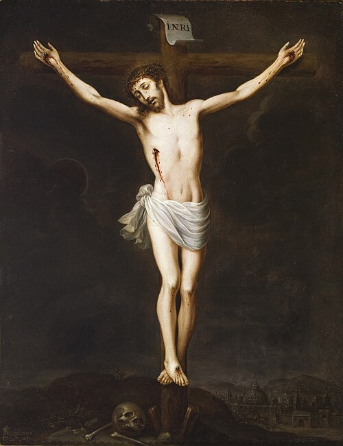 The Crucifixion (La crucifixión), 1790, Nicolás Enríquez