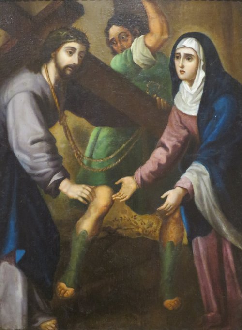 Christ on the Road to Calvary, 1750, Nicolás Enríquez