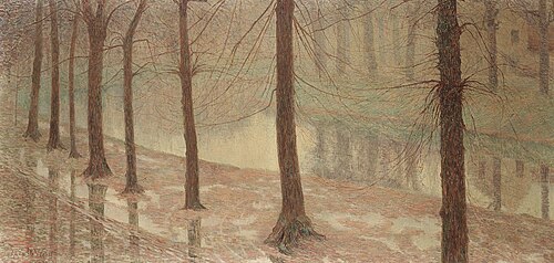 The Coupure in Ghent, 1900, Anna De Weert