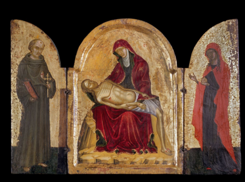Pieta Triptych (Tzafouris), 1500, Nicholas Tzafouris