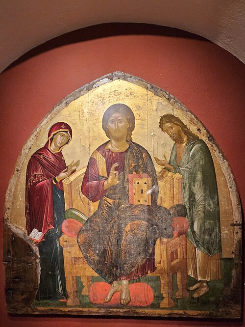 Deesis, 1500, Nicholas Tzafouris