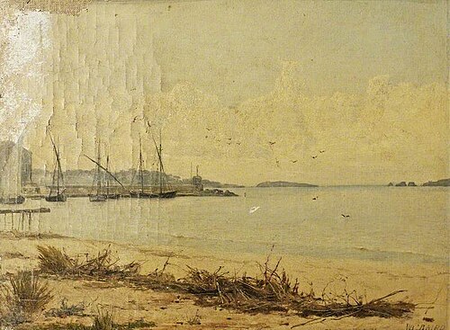 Harbour Scene, , William Baptiste Baird