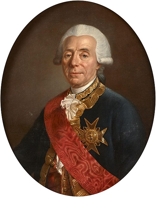 Portrait of Charles-René Fourcroy de Ramecourt, 1781, Remi-Fursy Descarsin
