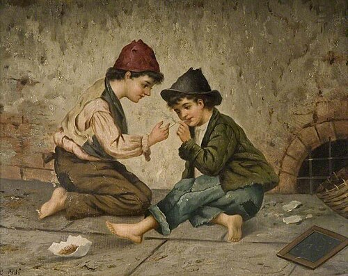 Boys Smoking, , Gaetano Lodi