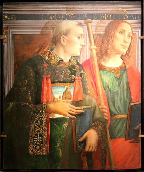 Saint Léonard et saint Jacques, 1450, Agnolo di Domenico di Donnino