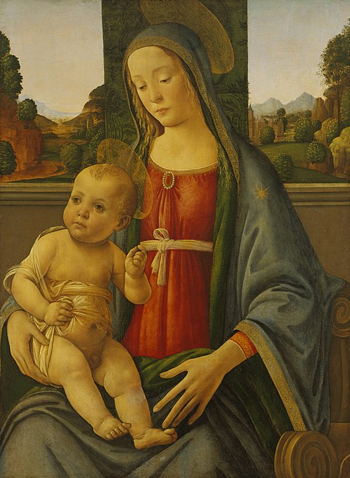 Madonna and Christ Child, 1490, Agnolo di Domenico di Donnino