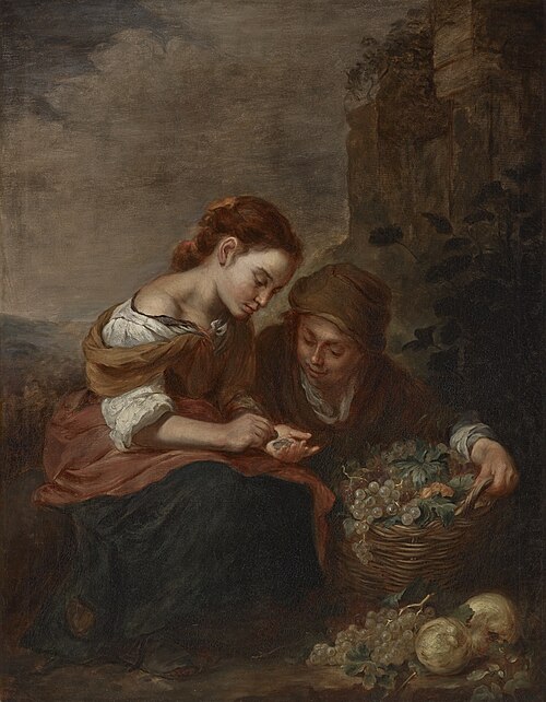 Copy of "The Little Fruit Seller" by Bartolomé Esteban Murillo, , John Ottis Adams