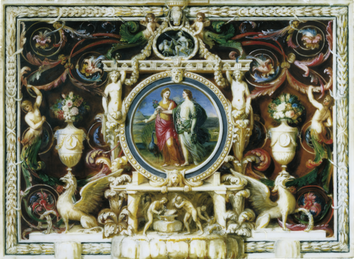Juno and Flora, 1782, Ignaz Unterberger