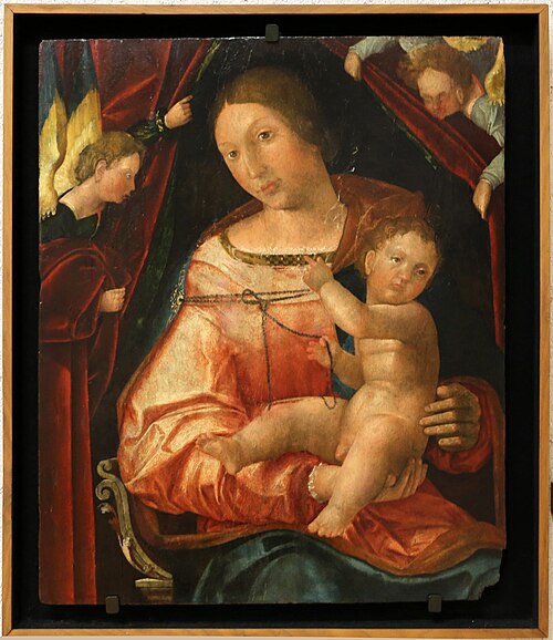 Vierge à l'Enfant, , Antonio da Vendri