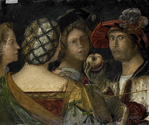 Judgment of Paris, 1512, Antonio da Vendri