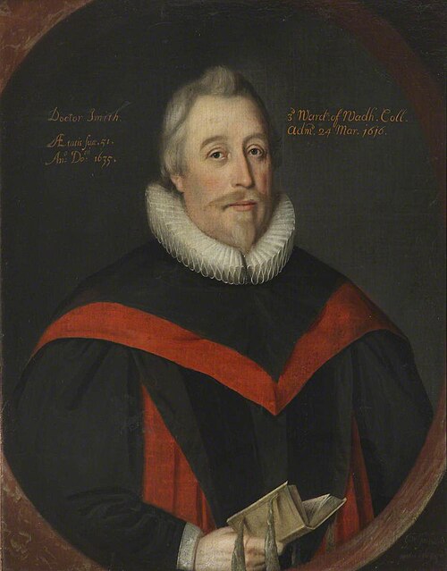 William Smyth (1582–1658), Fellow, Warden (1617–1635), 1635, Gilbert Jackson
