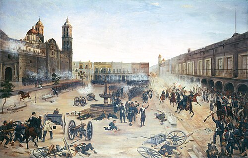 2 de abril de 1867. Entrada del general Porfirio Díaz a Puebla, 1902, Francisco de Paula Mendoza