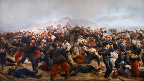 Battle of Arica - War of the Pacific, 1894, Juan Lepiani