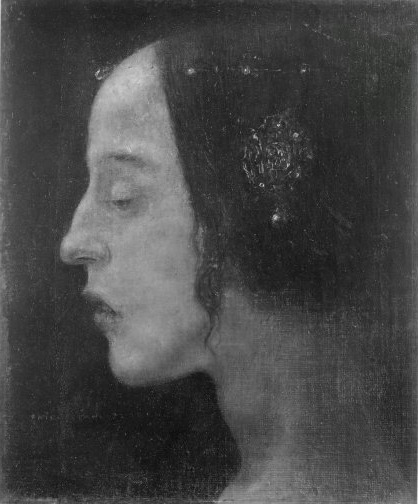 Porträt einer Florentinerin, 1901, Friedrich Stahl