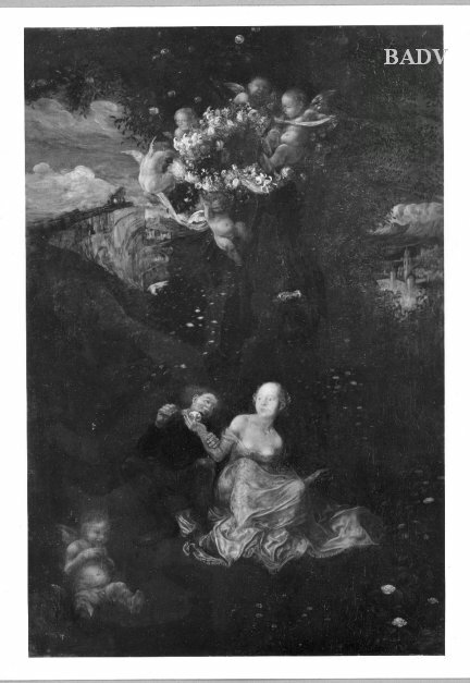 Imaginsted scene "Sündenfall", 1910, Friedrich Stahl