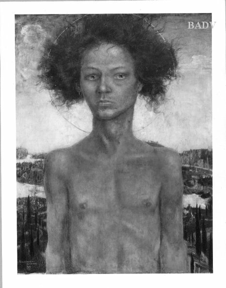 St. John as youth, 1904, Friedrich Stahl