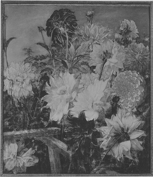 Dahlien, 1916, Friedrich Stahl