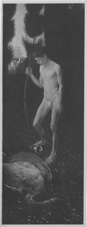 Parzival (Der Schwanentöter), 1905, Friedrich Stahl