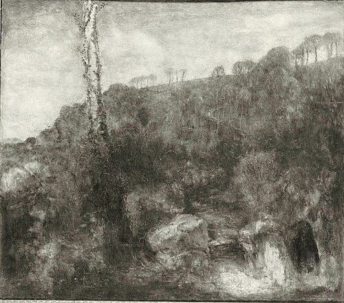 Umbrische Landschaft, 1925, Friedrich Stahl