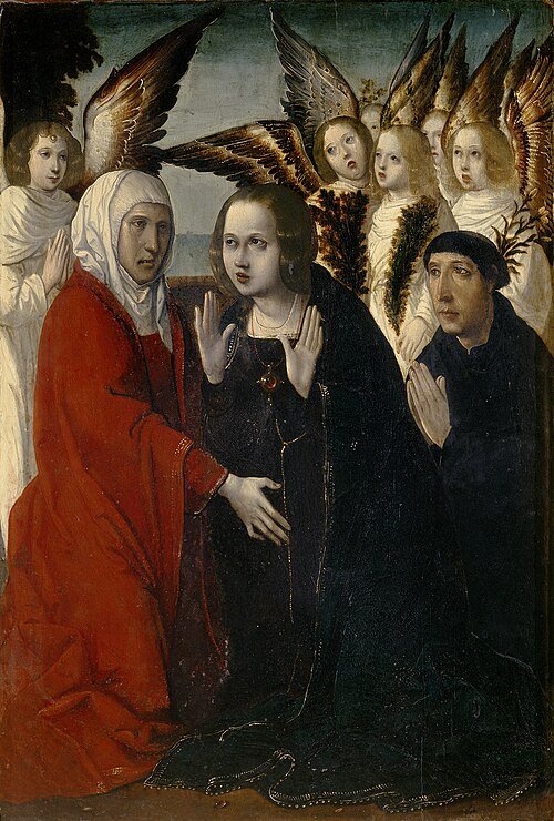 La Visitación de la Virgen a Santa Isabel, 1525, Juan Tejerina
