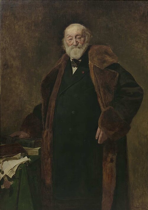 Portrait of Edward Van Even, 1903, Omer Dierickx