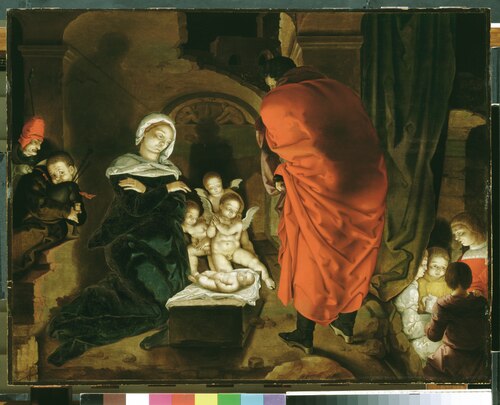 Geboorte of Kerstnacht, 1522, Aartgens