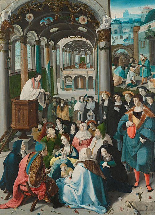 La Vocation de saint Antoine, 1530, Aartgens