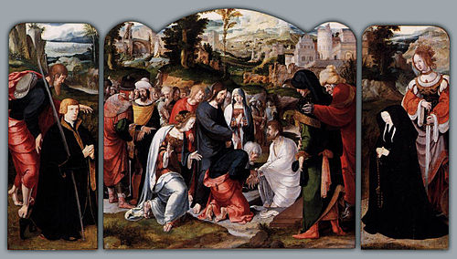 La résurrection de Lazare, 1630, Aartgens