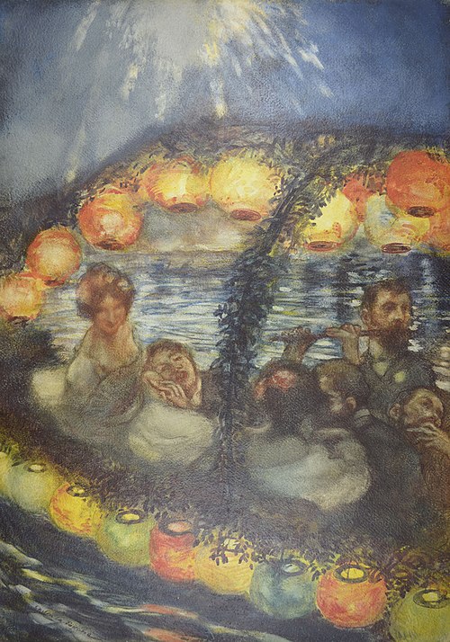 La fête vénitienne, 1913, Gaston de La Touche