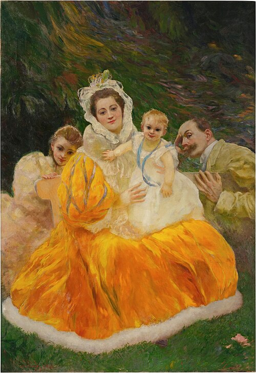 La Robe jaune, 1896, Gaston de La Touche