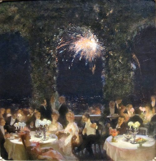 Dîner au casino, 1903, Gaston de La Touche