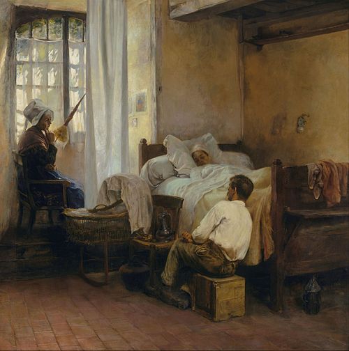 Le Premier né, 1883, Gaston de La Touche