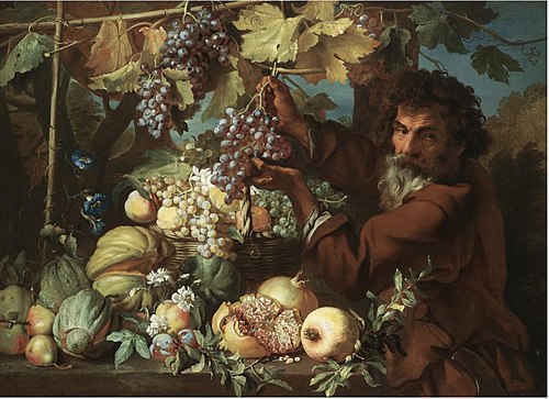 Allegory of autumn, 1679, Abraham Brueghel